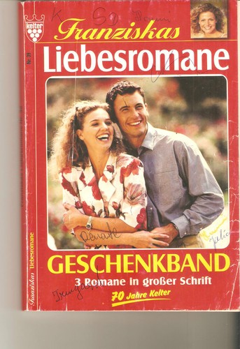 Liebesromane geschenkband - liebesromane,