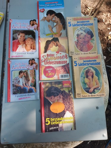 Romane liebesromane bastei - 7x,